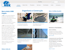 Tablet Screenshot of nbkangola.com